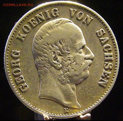 Саксония, 2 марки Георг 1903г. На оценку - ek3
