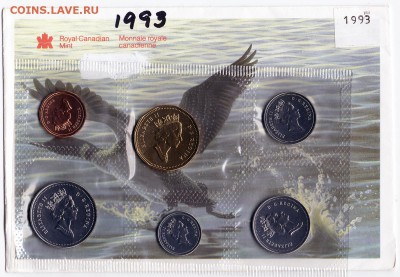 B36 Канада годовой набор 1993 Proof Like до 02.12 в 22°° - B36 Canada Set 1993_2