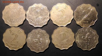 2 $ Гонконг по фиксу 1 шт - 30 р - Гонконг 2 доллара. По 30 (1)