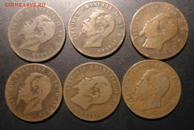 10 чен.Италии 1860х по фиксу 1 шт - 50 р - 10Чентезим_01 (1)