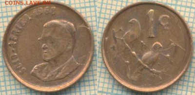 ЮАР 1 цент 1968 г., до 03.12.2018 г. 22.00 по Москве - ЮАР 1 цент 1968  4619