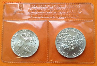 Сан-Марино 1000 и 500 лир 91г. Барселона 1992г, 02.12.18г - FullSizeRender (28)