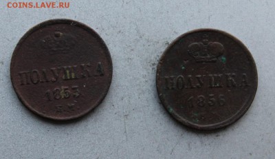 Полушки 1856,1853 гг. - IMG_9466.JPG