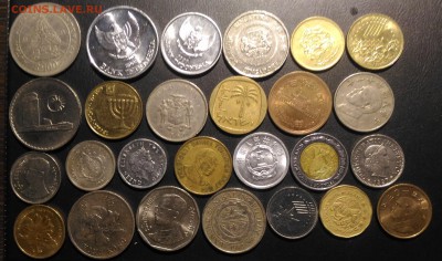 Иностранные монеты №1 26 шт. до 22.00 по МСК 02.12.2018 - Иностранные монеты №1 за 250 (1)