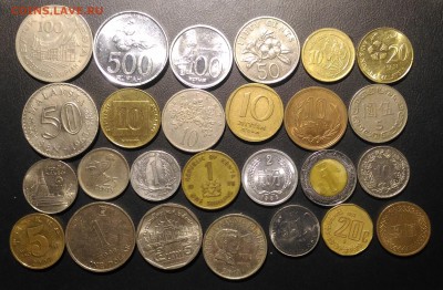 Иностранные монеты №1 26 шт. до 22.00 по МСК 02.12.2018 - Иностранные монеты №1 за 250 (2)