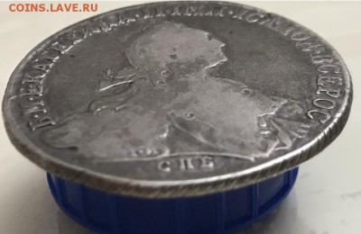 1 рубль 1773 года СПБ ТИ-ФА. До 02.12.18 - A62B2827-E8FA-4FD2-9528-180FF930AD43