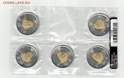 Канада 2 доллара 2012 "Фрегат Шеннон" цена за 1 шт. - ш1