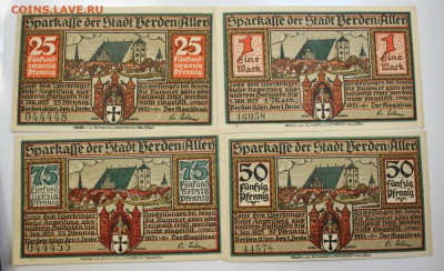 С РУБ.ФЕРДЕН АЛЛЕР 1921г. 4 разных нотгельда  до 4.12 в 22-0 - IMG_5456.JPG