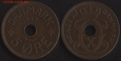 Дания 5 оре 1927 (HCN-GJ) до 22:00мск 05.12.18 - Дания 5 оре 1927 (HCN-GJ) №1 -75