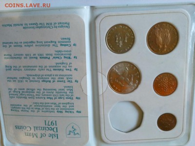 набор монет остров мен 1971 г	редкий - IMG_20181030_144053