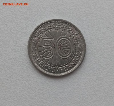 ВЕЙМАР,50 рейхспфеннигов 1927А(никель)до 1.12.2018 - IMG_20180902_151014