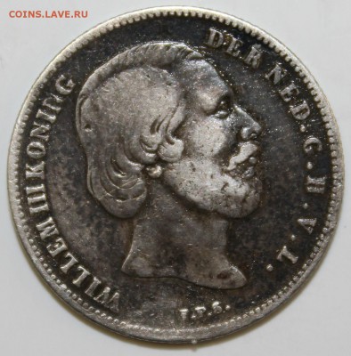 2 гульдена 1858г.ВИЛЬГЕЛЬМ-III до 5.12 - IMG_5433.JPG