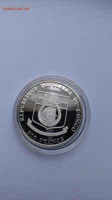 Конго 500 франков 1992 ЧМ по футболу 1994 года в США - 7