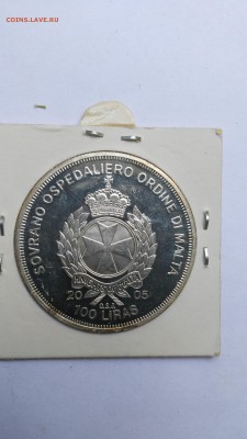 Мальта 2005 год 100 лир Павел Иоанн 2 - PHOTO_20160803_143951
