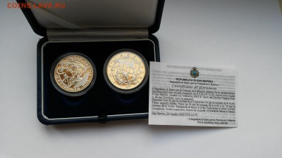 Сан-Марино, 2003, 5+10 евро, набор Олимпиада Афины - PHOTO_20170114_141756