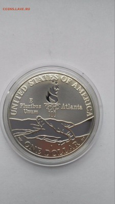 США 1 доллар, 1995 Олимпийские Игры, Атланта 1996 - Бег, Пар - s-l1600 (31)