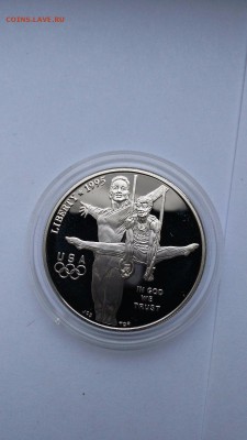 США 1 доллар, 1995 Олимпийские Игры, 1996 гимнастика - s-l1600 (45)