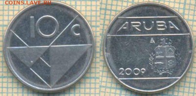 Аруба 10 центов 2009 г.,до 04.12.2018 г. 22.00 по Москве - Аруба 10 центов 2009  4659