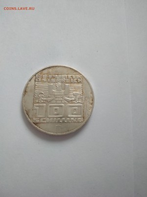 Австрия 100 шиллингов 1978 700 лет городу Гмунден - PHOTO_20181123_153100