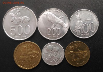 Индонезия 6 монет до 22.00 по мск 2.12.2018 - Индонезия (2)