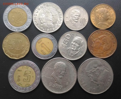 Мексика 11 монет до 22.00 по мск 2.12.2018 - Мексика (2)