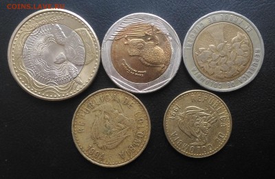 Колумбия 5 монет до 22.00 по мск 2.12.2018 - Колубия (1)