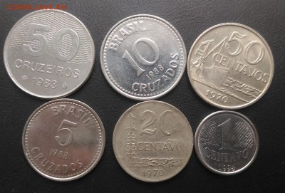 Бразилия 6 монет до 22.00 по мск 2.12.2018 - Бразилия 6 монет (2)