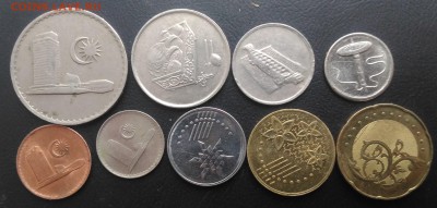 Малайзия 9 монет до 22.00 по мск 2.12.2018 - Малайзия 9 монет  (2)