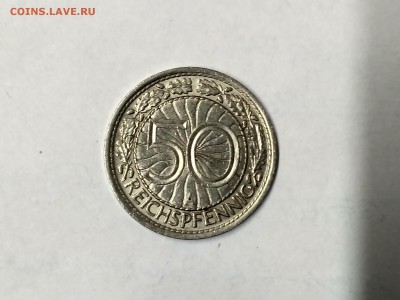 ВЕЙМАР,50 рейхспфеннигов 1929А(никель)до 2.12.2018 - IMG_20181130_080943_HDR