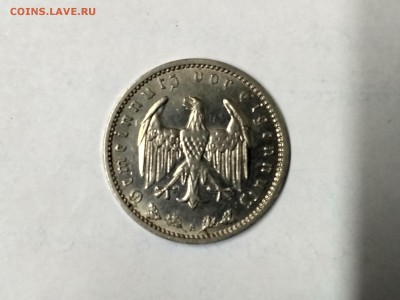 ГЕРМАНИЯ(РЕЙХ),1 рейхсмарка 1937А(никель)до 2.12.2018 - IMG_20181130_080934_HDR
