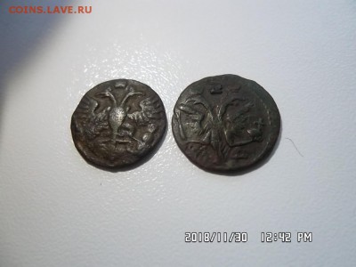 две полушки ВРП 1722 и 1719 года - SAM_5116.JPG