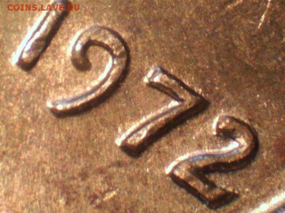 Цент 1972 и 1980 года . - 37