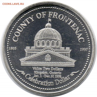B37 Канада торговый доллар Frontenac 1998 до 02.12 в 22°° - B37 Frontenac_1