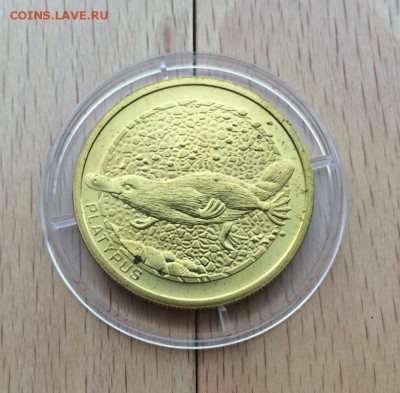 Австралия 1$ долларов 2008 Утконос Животные Фауна - avstralija_1_dollarov_2008_utkonos_zhivotnye_fauna