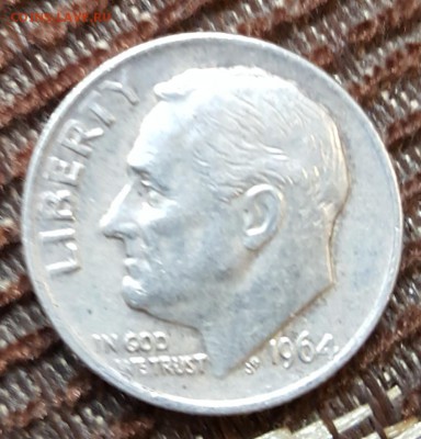 Дайм 1964. США. До 5.12.2018 в 22.09 - 20181130_144643