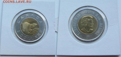 биметалл Канада 2$ доллара 2006 UNC 10 лет с начала чекана - bimetall_kanada_2_dollara_2006_unc_10_let_s_nachala_chekana_monet_2_dollara