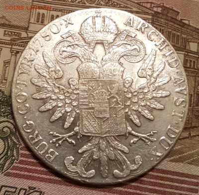 Талер 1780. Марии Терезия. До 5.12.2018 в 22.02 - 20181130_182458