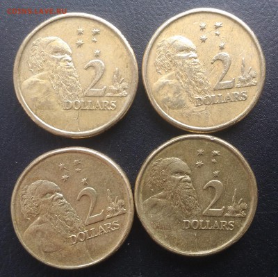 Австралия 2$ до 22.00 по МСК, 02.12.2018 - Австралия 2$ 1994,1996,2005,2006 (2)