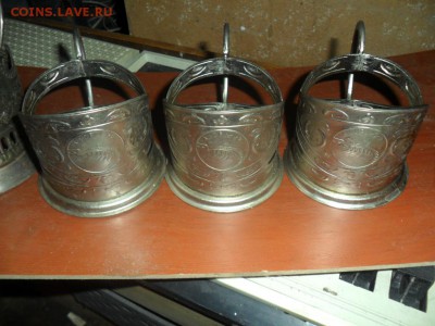 4 Подстаканника и конфетница мельхиор. - SAM_7846.JPG