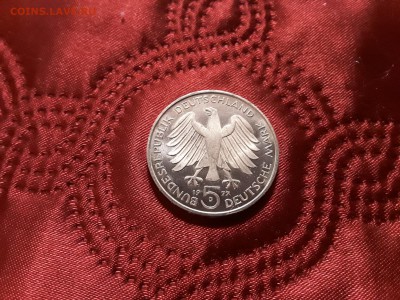 Германия. 5 марок 1977 г. Гаусс. До 07.12.18. - 20181201_145325