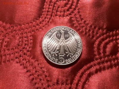 Германия. 5 марок 1969 г. Фонтане. До 07.12.18. - 20181201_145845