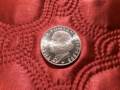 Германия. 5 марок 1969 г. Фонтане. До 07.12.18. - 20181201_145852