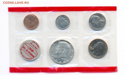Ag. США набор 1969 в блистере. Денвер. UNC. До 7.12 22:00 - 5