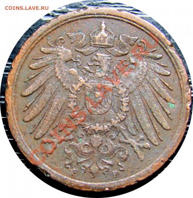 R98 Германия 2 пфеннига 1908F до 31.05 в 21°° - R98 2 1908_2