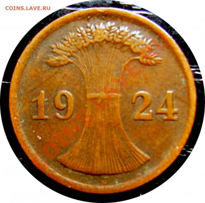 R99 Германия 2 рентных пфеннига 1924J до 31.05 в 21°° - R99 2 1924J_2
