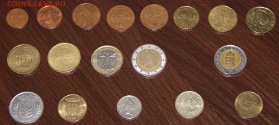 Евро, Британия, Венгрия, Болгария, СНГ - 18 монет с рубля - IMG_2762.JPG