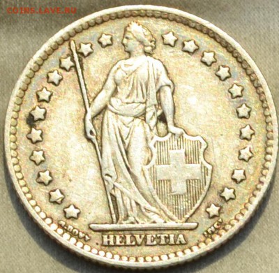 Швейцария 1 франк 1931. 04. 12. 2018. в 22 - 00. - DSC_0991