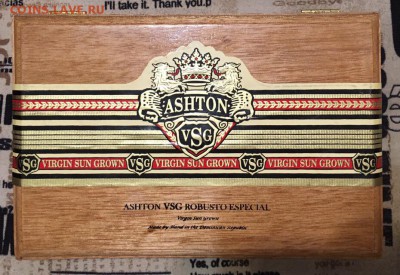 Коробка из под сигар ASTON VSG ROBUSTO +БОНУС СИГАРА 07.12. - коробк