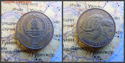 Кабо-Верде 1 эскудо, 1994 Черепаха - 17