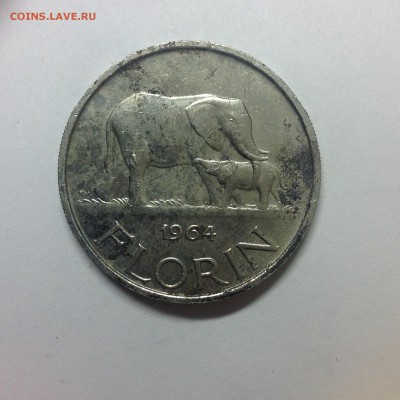Малави. 1 флорин 1964г. - 5 (34)